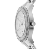 Fossil Stella Sport Multifunction Silver Dial Silver Steel Strap Watch for Women - ES5108