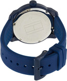 Tommy Hilfiger Denim Quartz Blue Dial Blue Rubber Strap Watch for Men - 1791322