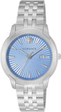 Versace V-Urban Light Blue Dial Silver Steel Strap Watch for Men - VELQ00419