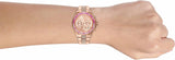 Michael Kors Everest Chronograph Rose Gold Dial Rose Gold Steel Strap Watch For Women - MK7211