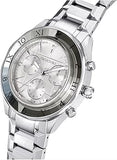 Swarovski Dextera Chronograph Silver Dial Silver Steel Strap Watch for Women - 5641297