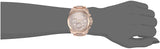 Michael Kors Brecken Chronograph Quartz Rose Gold Dial Rose Gold Steel Strap Watch For Women - MK6367