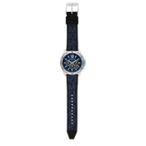 Michael Kors Brecken Chronograph Blue Dial Blue Rubber Strap Watch For Men - MK8923