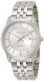 Calvin Klein Infinity Automatic Silver Dial Silver Steel Strap Watch for Men - K5S34146