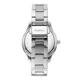 Fossil Stella Sport Multifunction Silver Dial Silver Steel Strap Watch for Women - ES5108