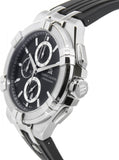 Maurice Lacroix Aikon Chronograph Black Dial Black Leather Strap Watch for Men - AI1018-SS001-330-2