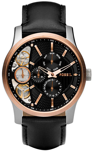 FOSSIL Twist クロノグラフ ブラックダイヤル　腕時計 フォッシルツイストマルチ