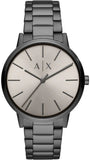 Armani Exchange Cayde Analog Grey Dial Grey Steel Strap Watch For Men  - AX2722