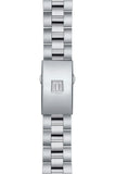 Tissot PR 100 Sport Chic Chronograph Diamonds Mother of Pearl Dial Silver Steel Strap Watch for Women - T101.917.11.116.00