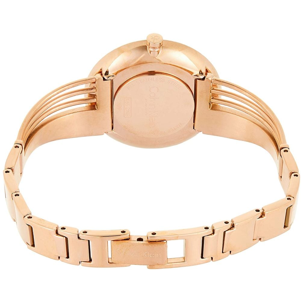 Calvin Klein K1A238 00 Swiss Made Watch Quartz (Broken Glass) Women's Watch  Gold
