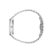 Gucci G Timeless Quartz Gold Dial Silver Steel Strap Watch for Women - YA1265035