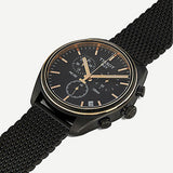 Tissot T Classic PR 100 Chronograph Anthracite Black Dial Black Mesh Bracelet Watch For Men - T101.417.23.061.00