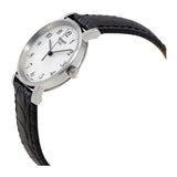 Tissot Everytime Desire Medium White Dial Jam Tangan Tali Kulit Hitam Untuk Pria - T109.410.16.032.00