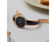 Calvin Klein Seduce Black Dial Two Tone Steel Strap Watch for Women - K4E2NX1S
