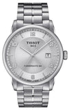 Tissot Luxury Powermatic 80 Silver Dial Silver Steel Strap Jam Tangan Untuk Pria - T086.407.11.031.00