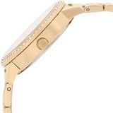 Michael Kors Melissa Quartz Gold Dial Gold Steel Strap Watch for Women - MK4368