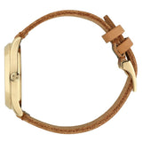 Gucci G Timeless Quartz Brown Dial Brown Leather Strap Unisex Watch - YA1264077