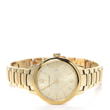 Burberry The Classic Champagne Gold Dial Gold Steel Strap Watch for Women - BU10109