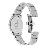 Calvin Klein City Silver Dial Silver Steel Strap Watch for Men - K2G2G146