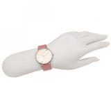 Coach Perry White Dial Pink Leather Strap Watch for Women - 14503243