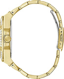 Guess Zeus Diamonds Gold Dial Gold Steel Strap Watch for Men - GW0209G2