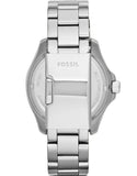 Fossil Cecile Multifunction Silver Dial Silver Steel Strap Watch for Women - AM4509