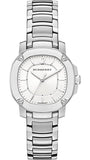 Burberry The Britain Silver Dial Silver Steel Strap Watch for Women - BBY1703