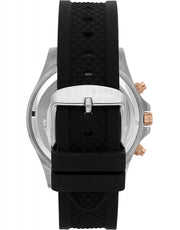 Maserati SFIDA 44mm Black Silicon Chronograph Watch For Men - R8871640002