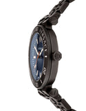 Versace Greca Sport Quartz Black Dial Black Steel Strap Watch For Men - VEZ300621