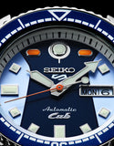 Seiko 5 Sports Honda Super Cub Limited Edition Blue Dial Two Tone NATO Strap Watch For Men - SRPK37K1