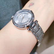 Guess Park Ave Analog Quartz Blue Dial Blue Steel Strap Watch For Women - W0767L4