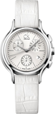 Calvin Klein Skirt White Dial White Leather Strap Watch for Women - K2U291L6