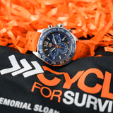 Tag Heuer Formula 1 Quartz Chronograph Blue Dial Orange Rubber Strap Watch for Men - CAZ1014.FT8028