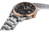 Jam Tangan Pria Tissot Luxury Powermatic 80 Dial Hitam dengan Tali Baja Perak - T086.407.22.051.00