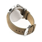Maserati Successo Black Dial Beige Leather Strap Watch For Men - R8851121004