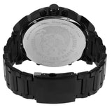 Diesel Mr. Daddy 2.0 Black Dial Black Steel Strap Watch For Men - DZ7435