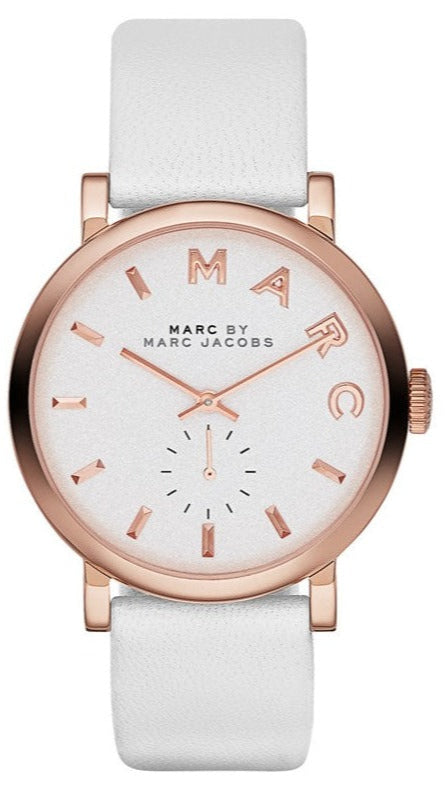 Marc by Marc Jacobs White Leather Watch Marc By Marc Jacobs Men main image 3