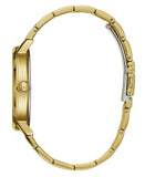 Guess Montauk Gold Dial Gold Steel Strap Watch for Women - W0933L2