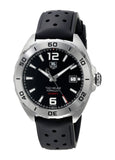 Jam Tangan Tag Heuer Formula 1 Automatic Black Dial Black Rubber Strap untuk Pria - WAZ2113.FT8023
