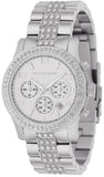 Michael Kors Bradshaw Silver Dial Silver Steel Strap Watch For Women - MK5108