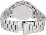 Michael Kors Runway Chronograph Quartz Silver Dial Silver Steel Strap Watch For Women - MK5574