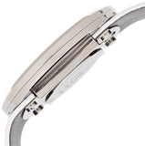 Calvin Klein Glam Transparent Dial White Leather Strap Watch for Women - K9423101