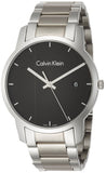 Calvin Klein City Chronograph Black Dial Silver Steel Strap Watch for Men - K2G2G14Y