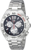 Tag Heuer Formula 1 Quartz Chronograph Grey Dial Silver Steel Strap Watch for Men - CAZ1114.BA0877