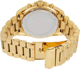 Michael Kors Bradshaw Quartz Gold Dial Gold Steel Strap Watch For Women - MK6538