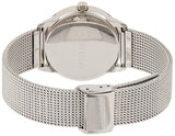 Calvin Klein Minimal SIlver Dial Silver Mesh Bracelet Watch for Women - K3M221Y6