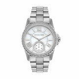 Michael Kors Everest Three hand Silver Dial Silver Steel Strap Watch For Women - MK7403