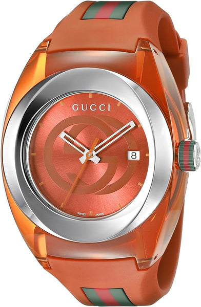 GUCCI グッチsync archive Watch rubber レッド GUCCI グッチsync archive Watch rubber レッド Gucci Sync
