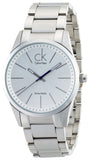 Calvin Klein Bold White Dial Silver Steel Strap Watch for Men - K2241120