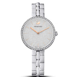 Swarovski Cosmopolitan Diamond Powder Silver Dial Silver Steel Strap Watch for Women - 5517807